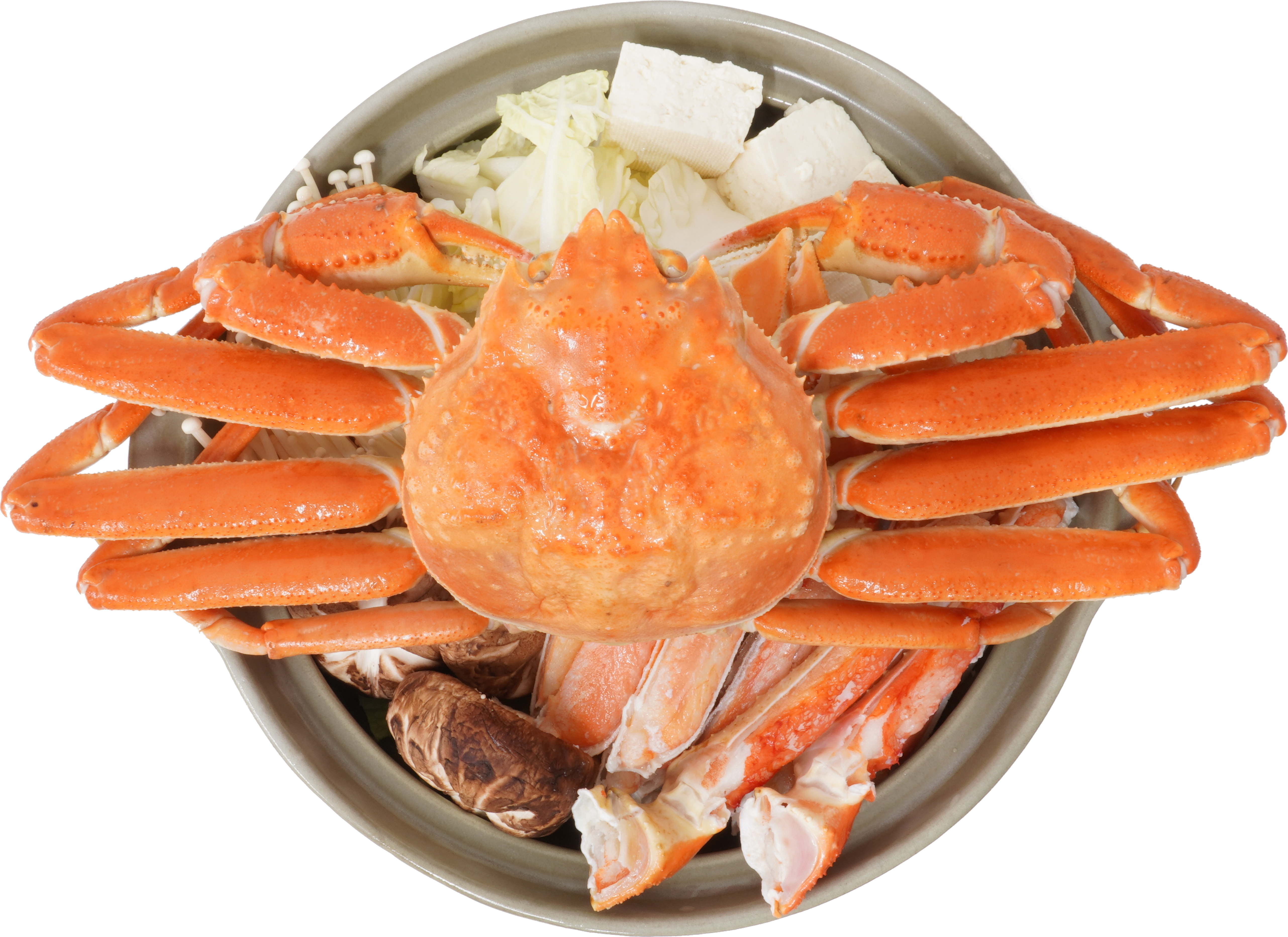 かに鍋（具材）｜商用可フリー画像・背景透過