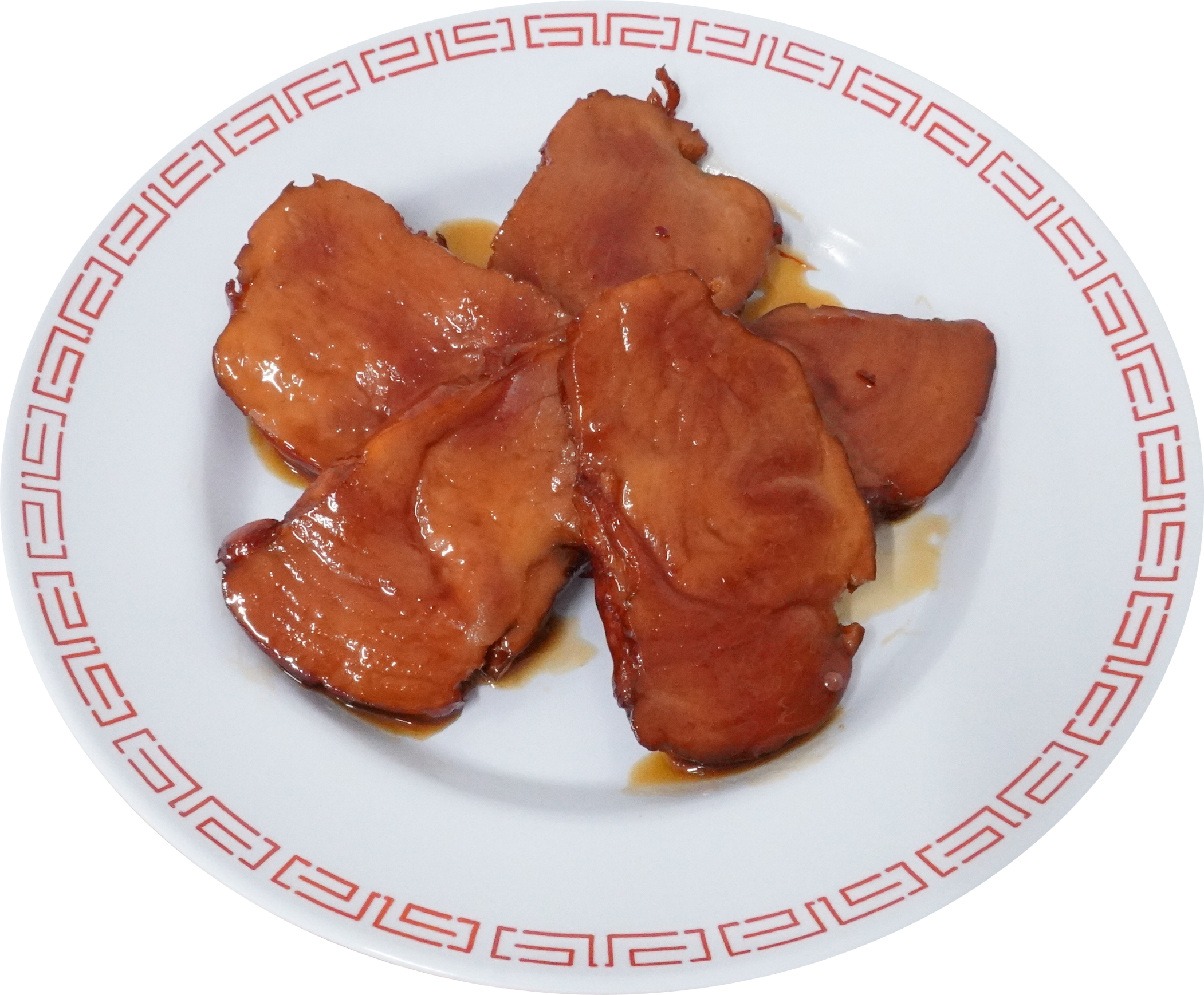 チャーシュー（照り焼き）｜商用可フリー画像・背景透過