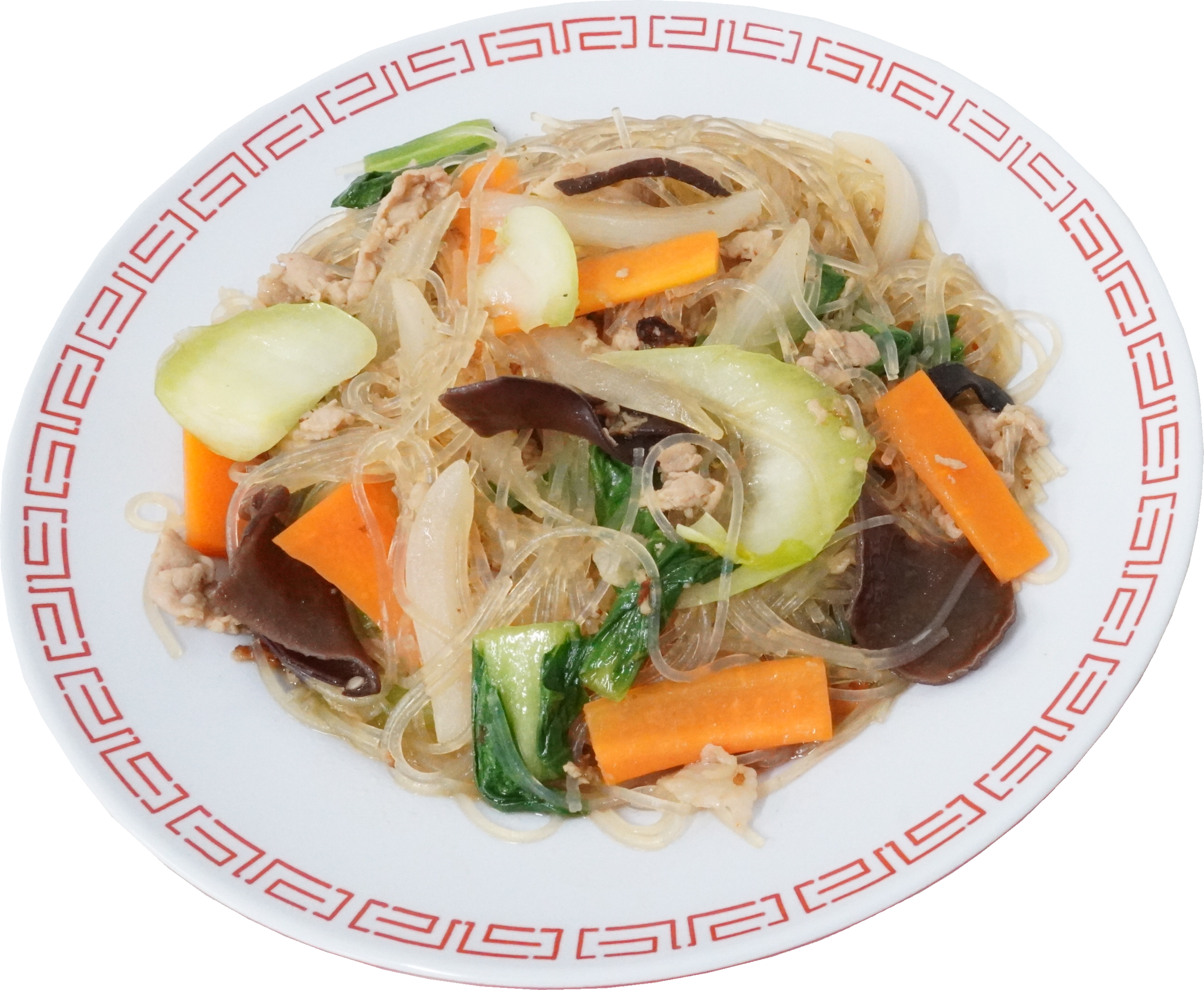 春雨の中華炒め｜商用可フリー画像・背景透過