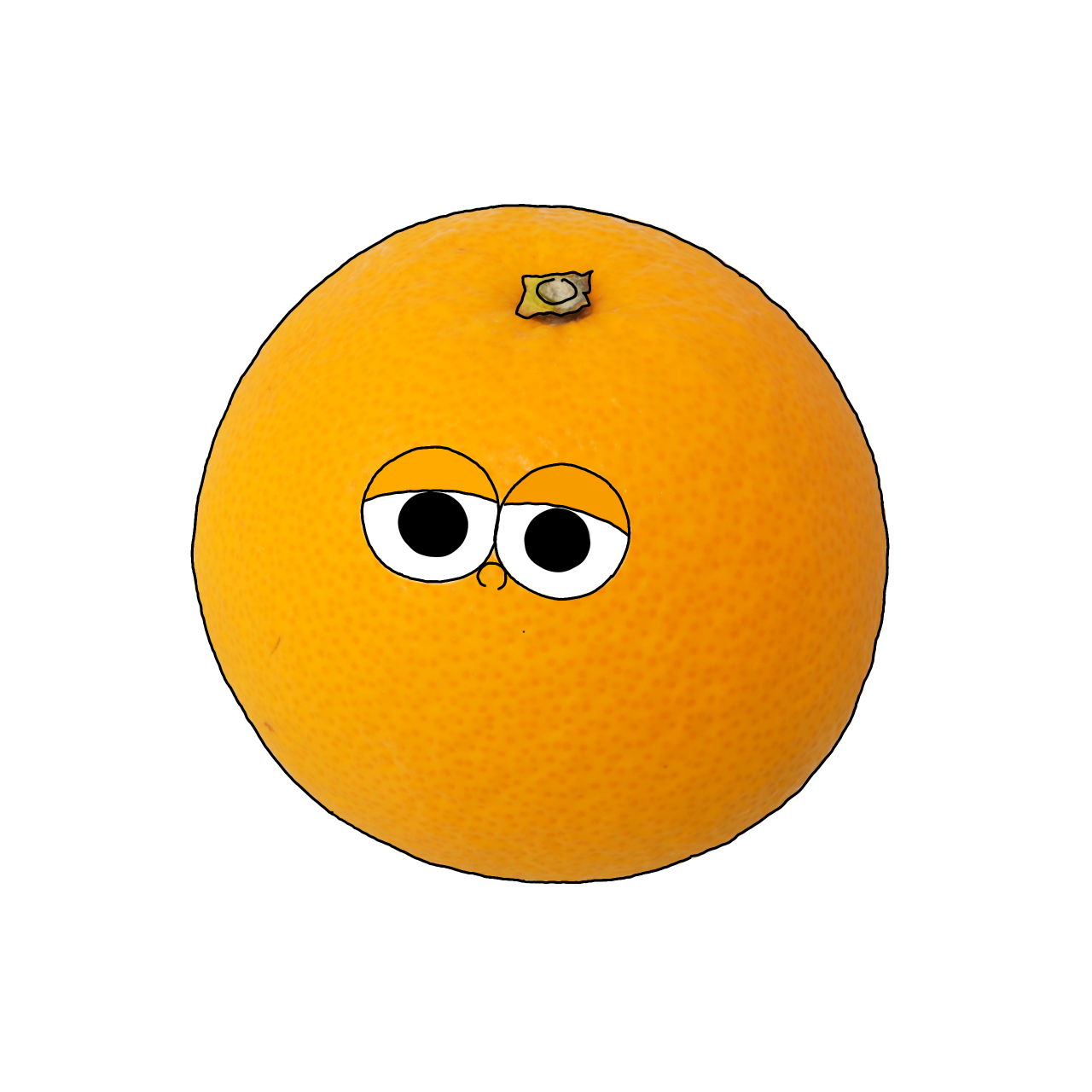 なつみかんのイラスト｜商用可フリー画像・背景透過