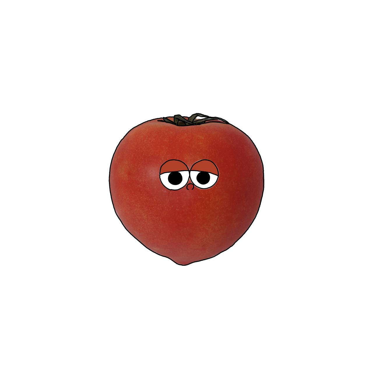 トマトのイラスト｜商用可フリー画像・背景透過