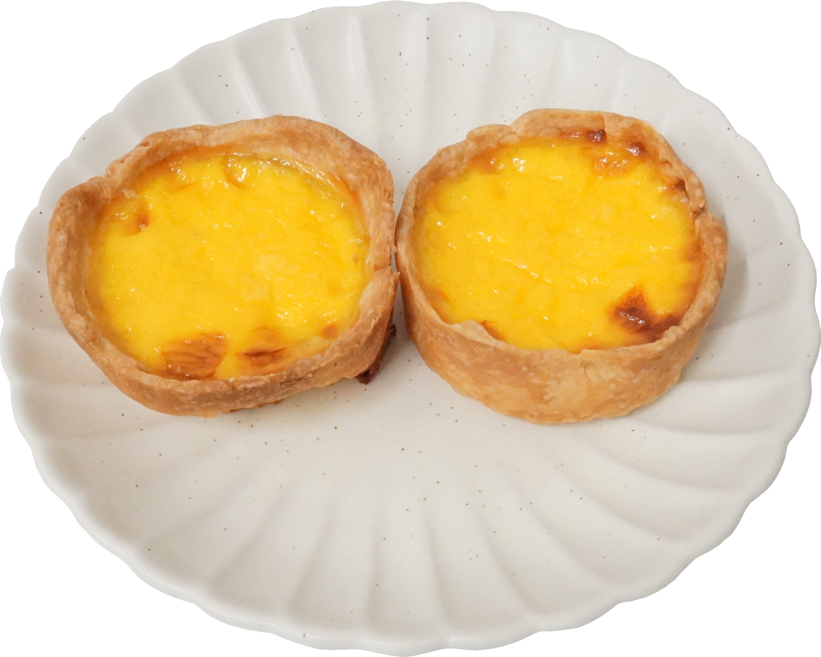 エッグタルト｜商用可フリー画像・背景透過