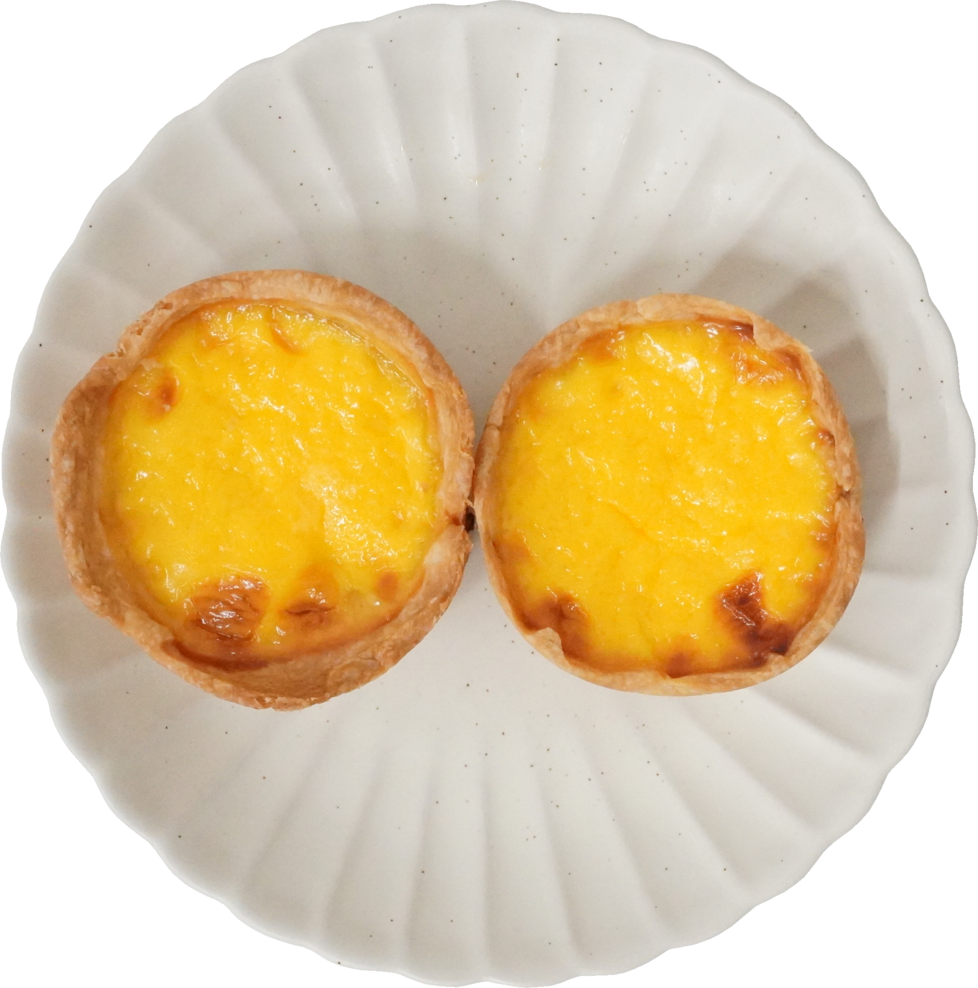 エッグタルト｜商用可フリー画像・背景透過