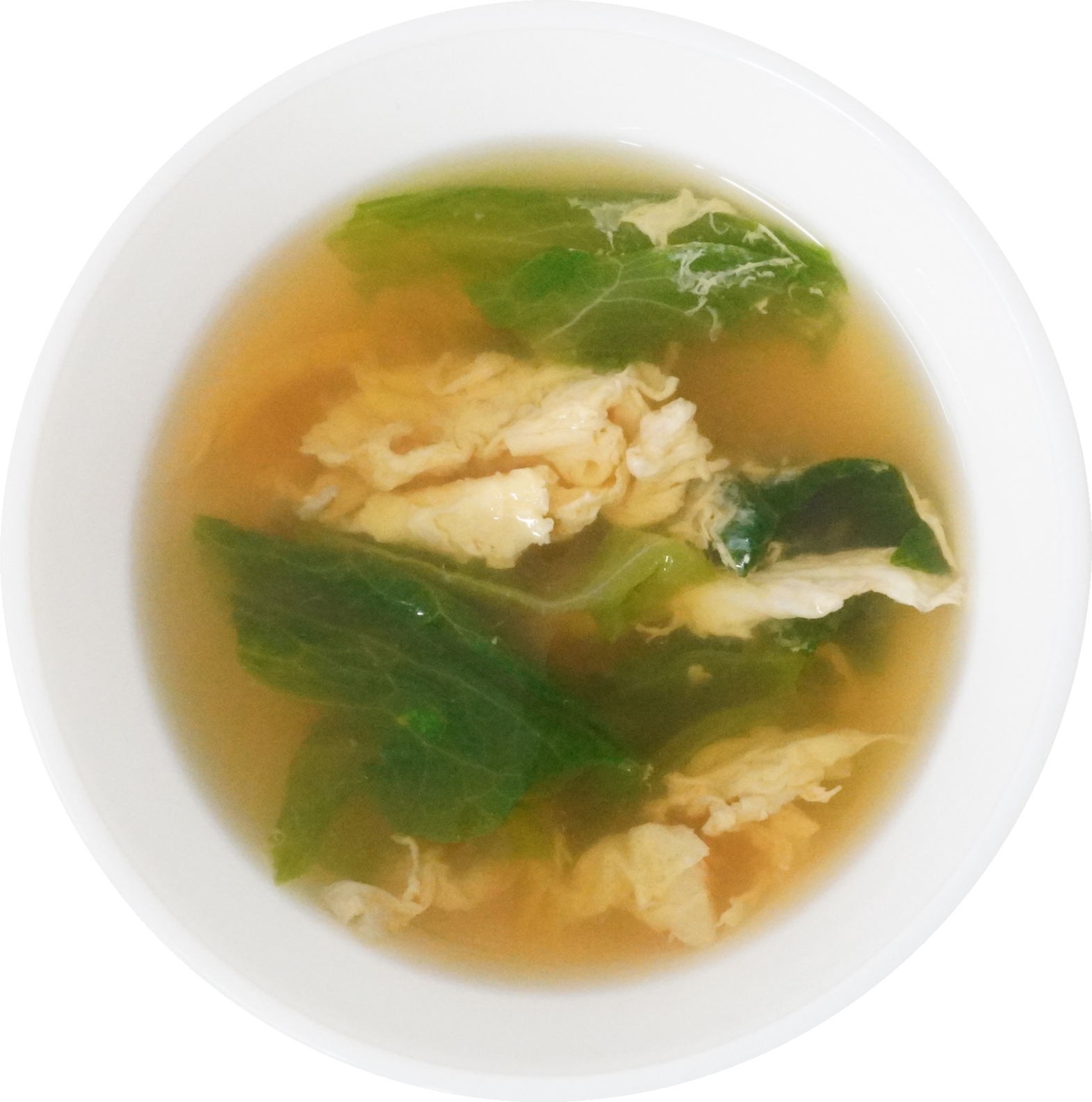 レタスと卵のスープ｜商用可フリー画像・背景透過