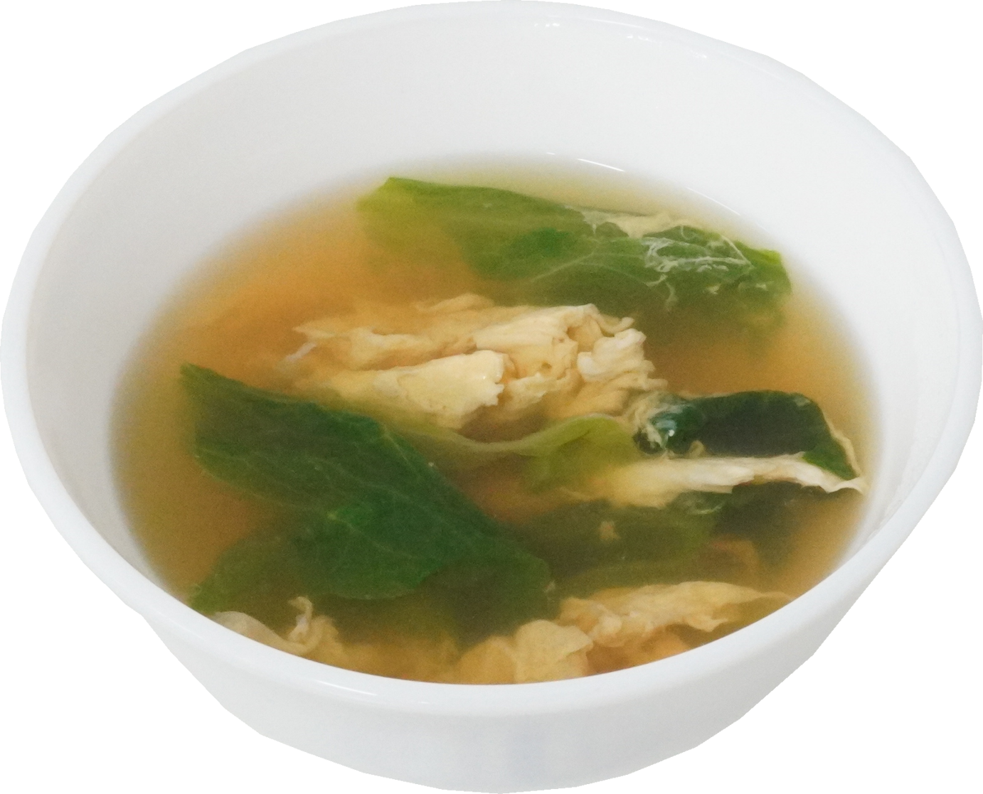 レタスと卵のスープ｜商用可フリー画像・背景透過