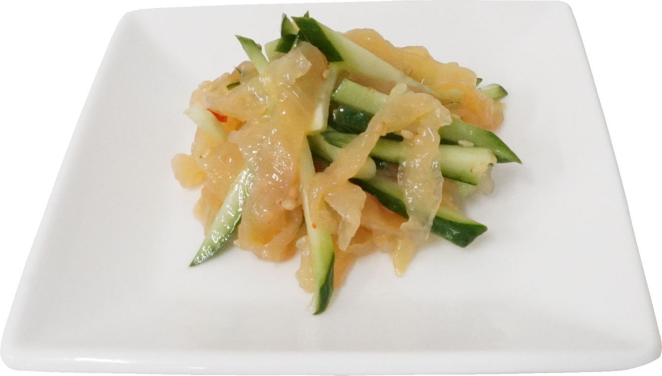 きゅうりとくらげの和え物｜商用可フリー画像・背景透過