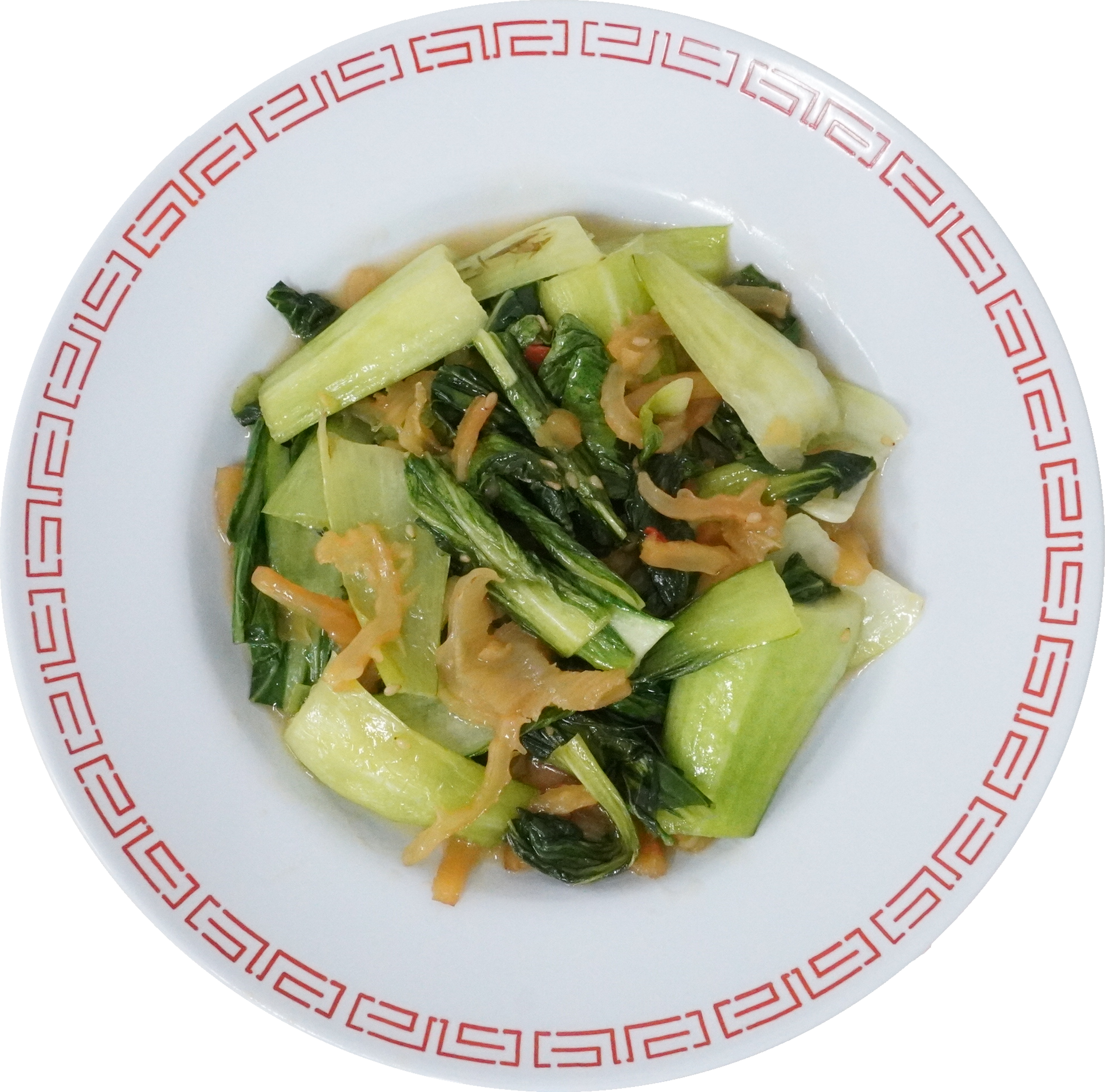 くらげと青菜の中華炒め｜商用可フリー画像・背景透過