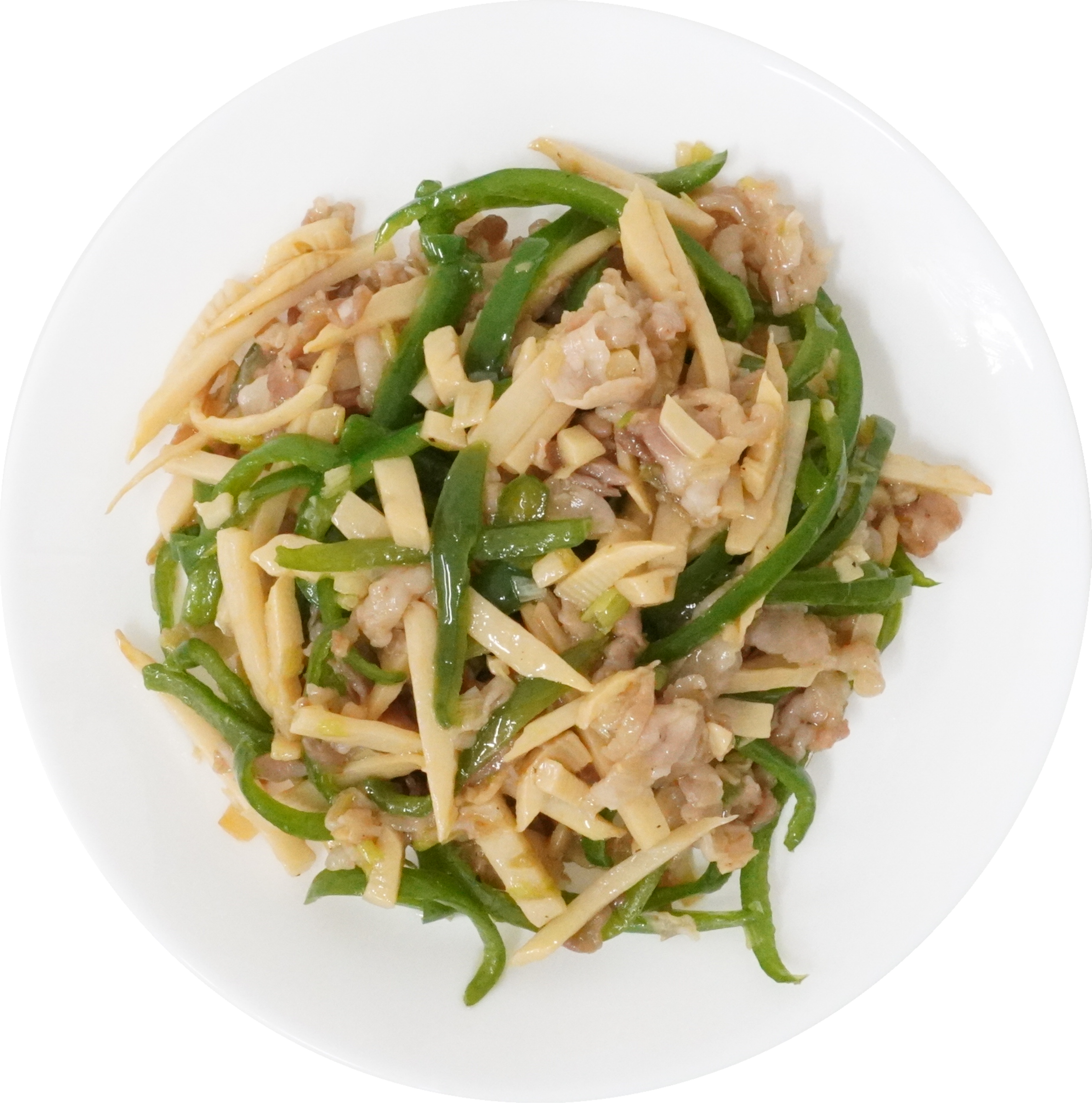 青椒肉絲｜商用可フリー画像・背景透過