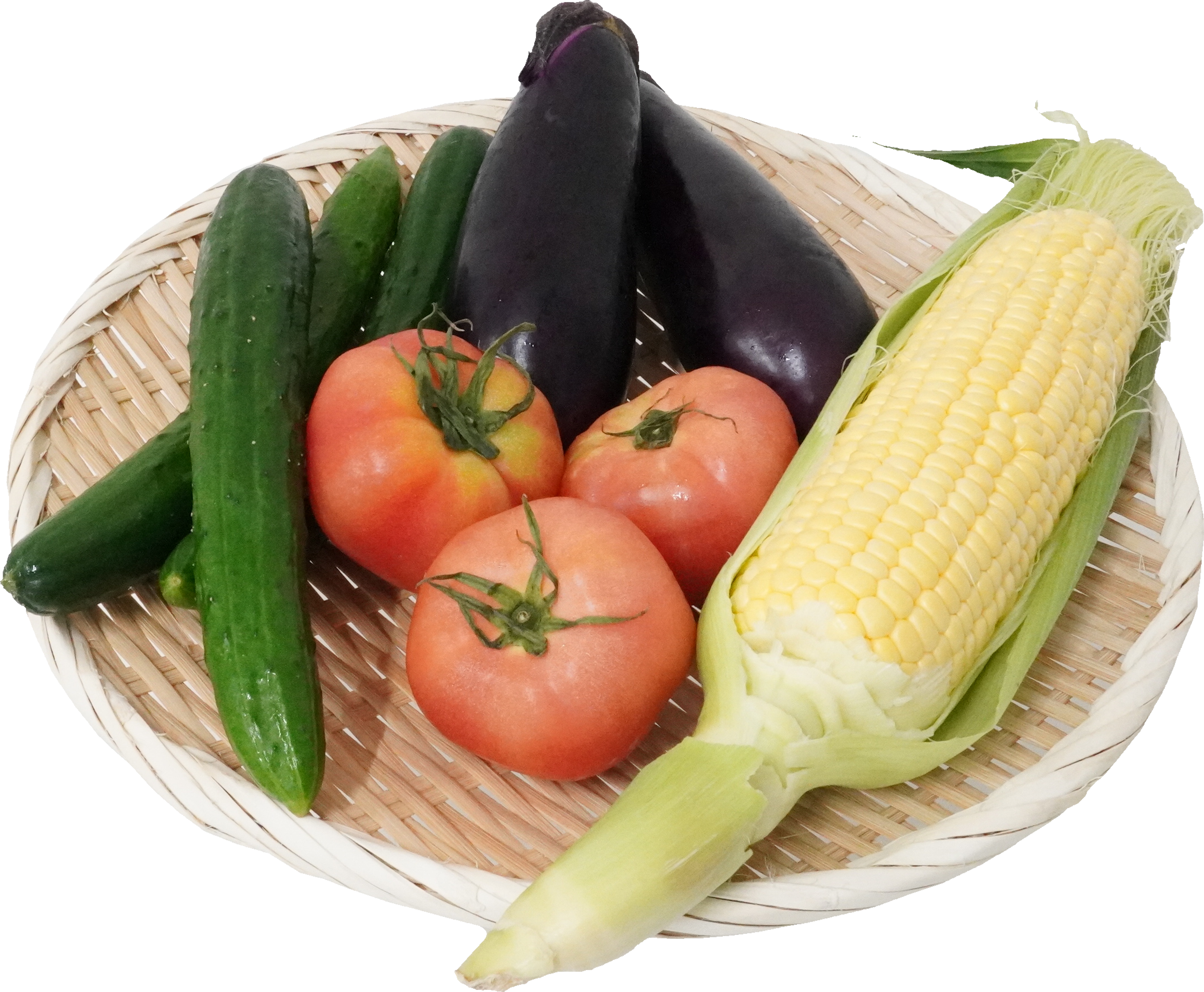 夏野菜｜商用可フリー画像・背景透過