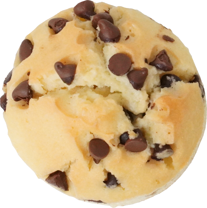 チョコチップマフィン｜商用可フリー画像・背景透過