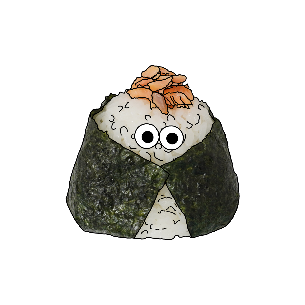 おにぎり｜商用可フリー画像・背景透過