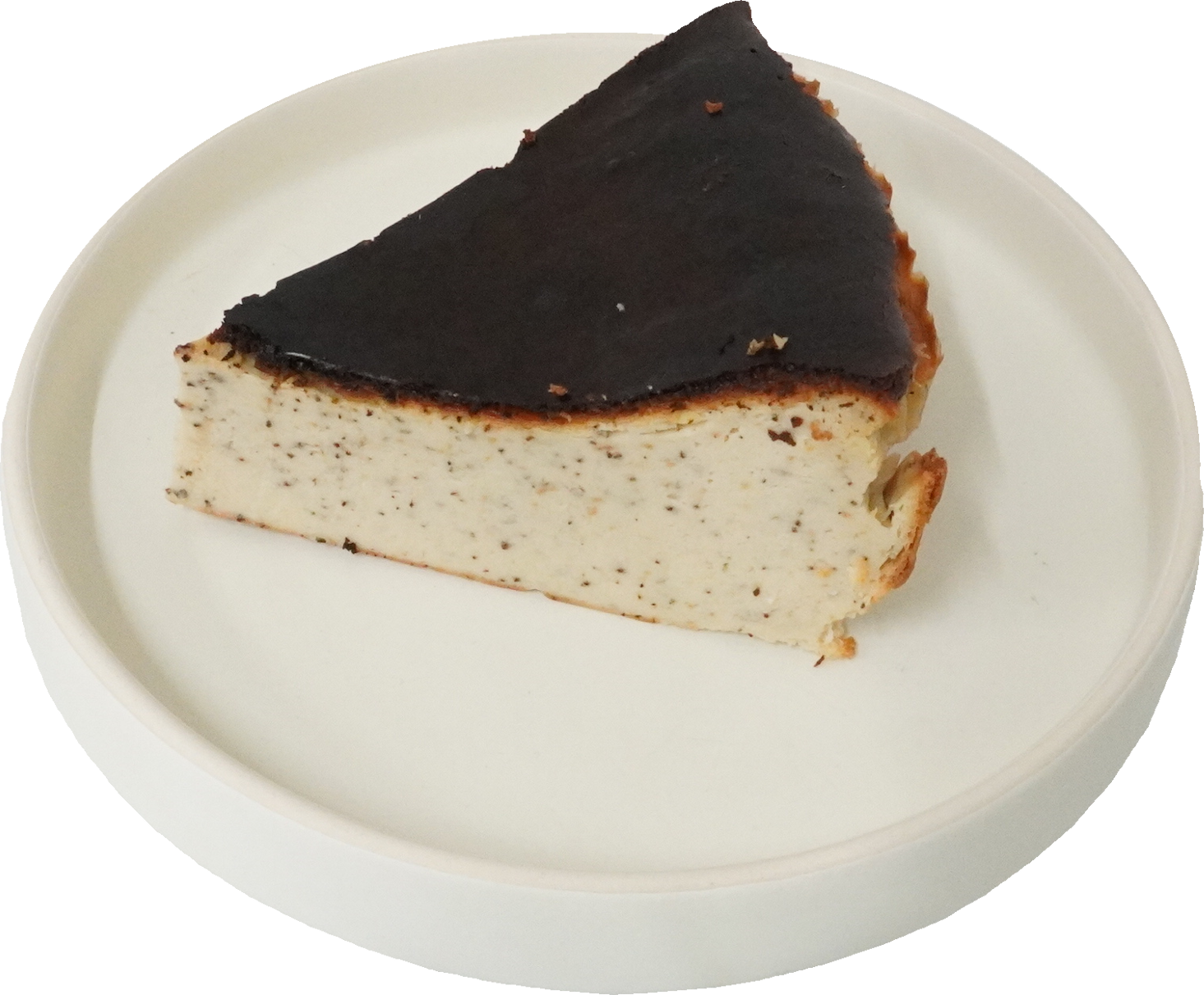 紅茶バスクチーズケーキ｜商用可フリー画像・背景透過