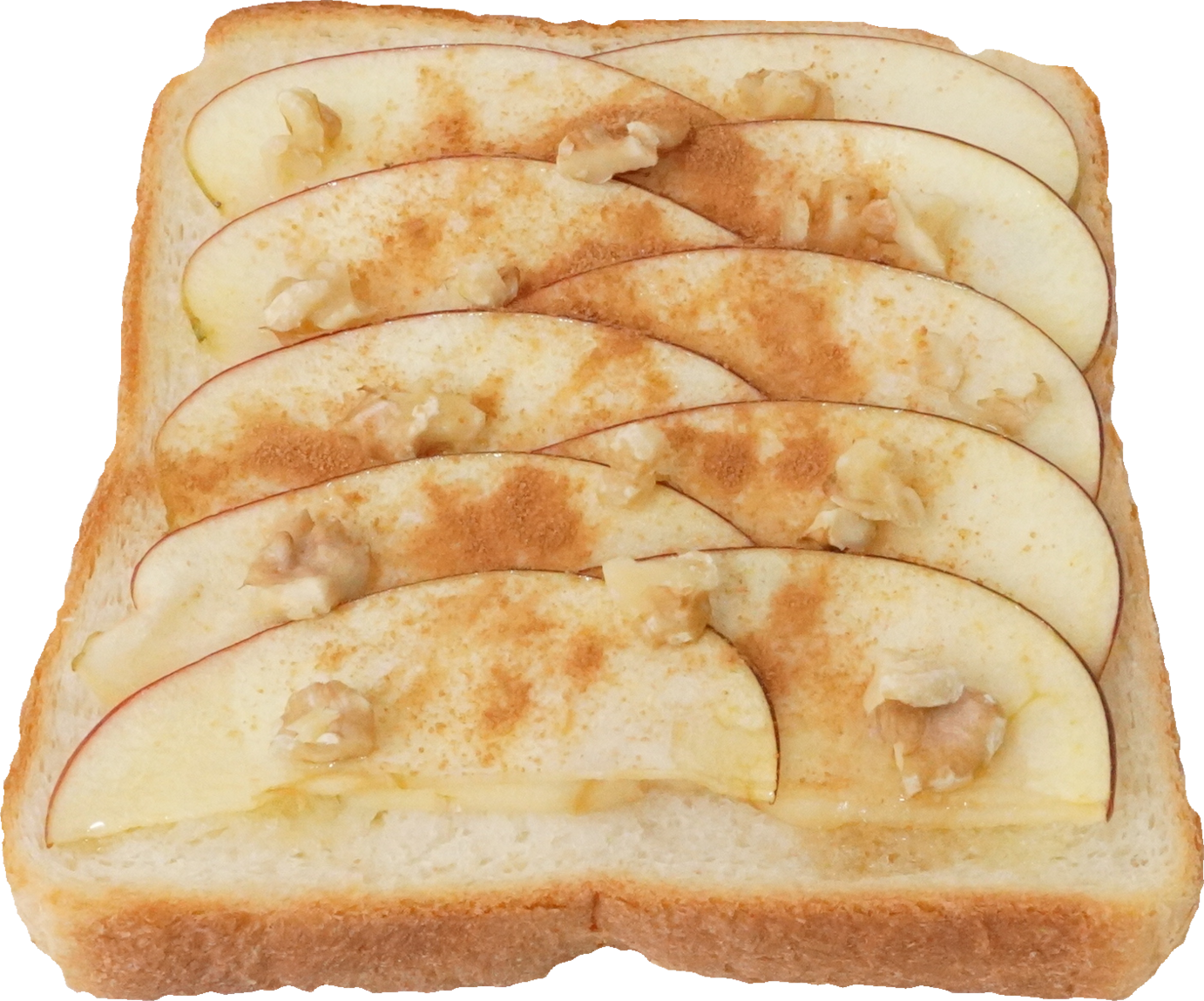 アップルシナモントースト｜商用可フリー画像・背景透過