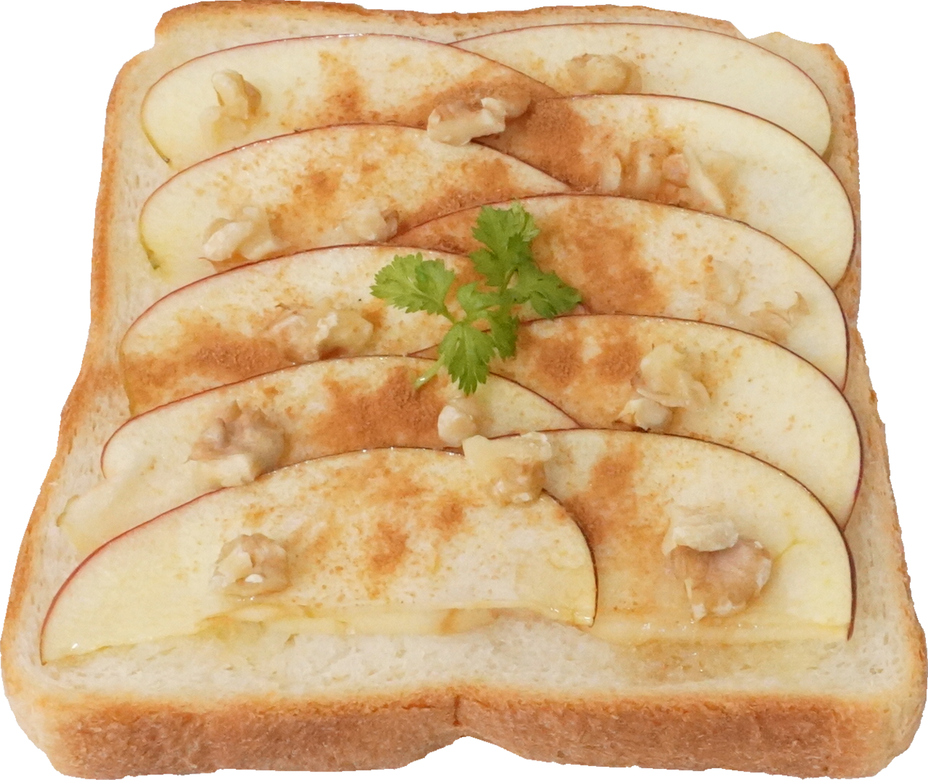 アップルシナモントースト｜商用可フリー画像・背景透過