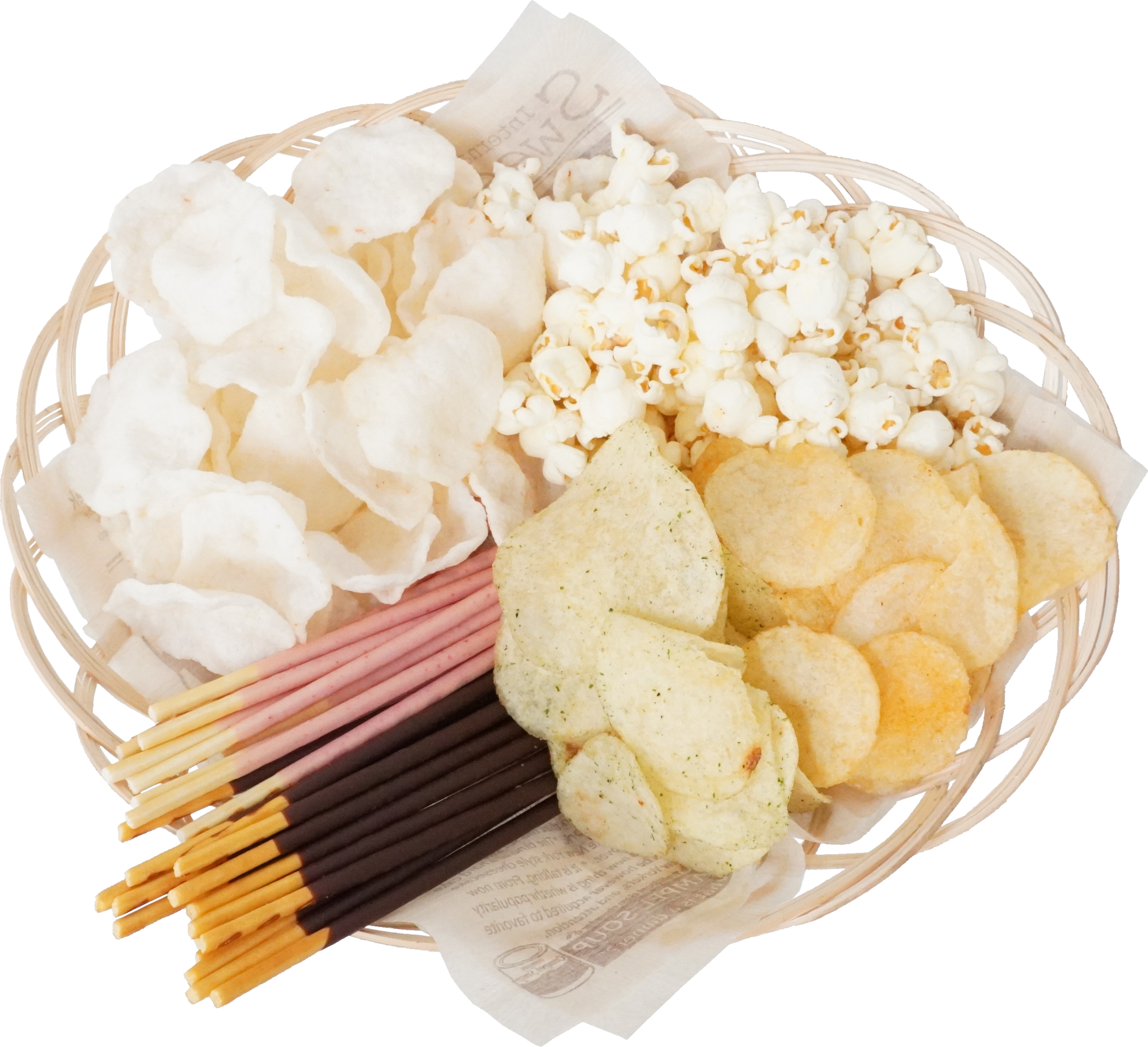 お菓子盛り合わせ｜商用可フリー画像・背景透過