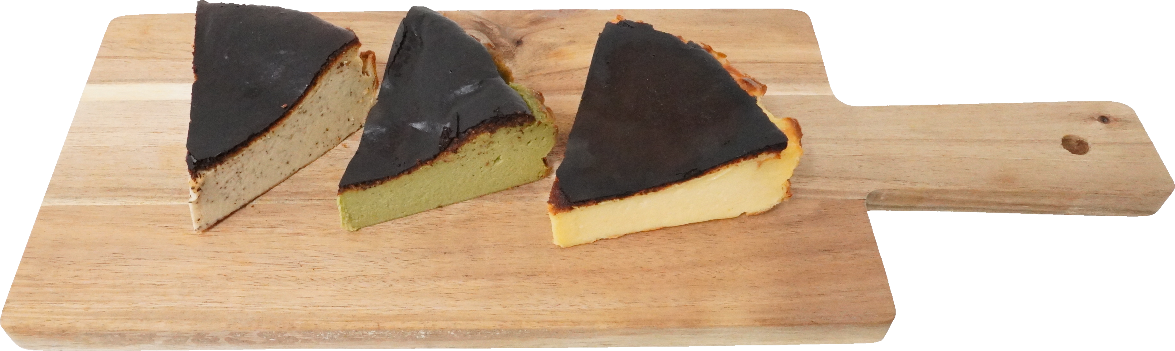 バスクチーズケーキ｜商用可フリー画像・背景透過