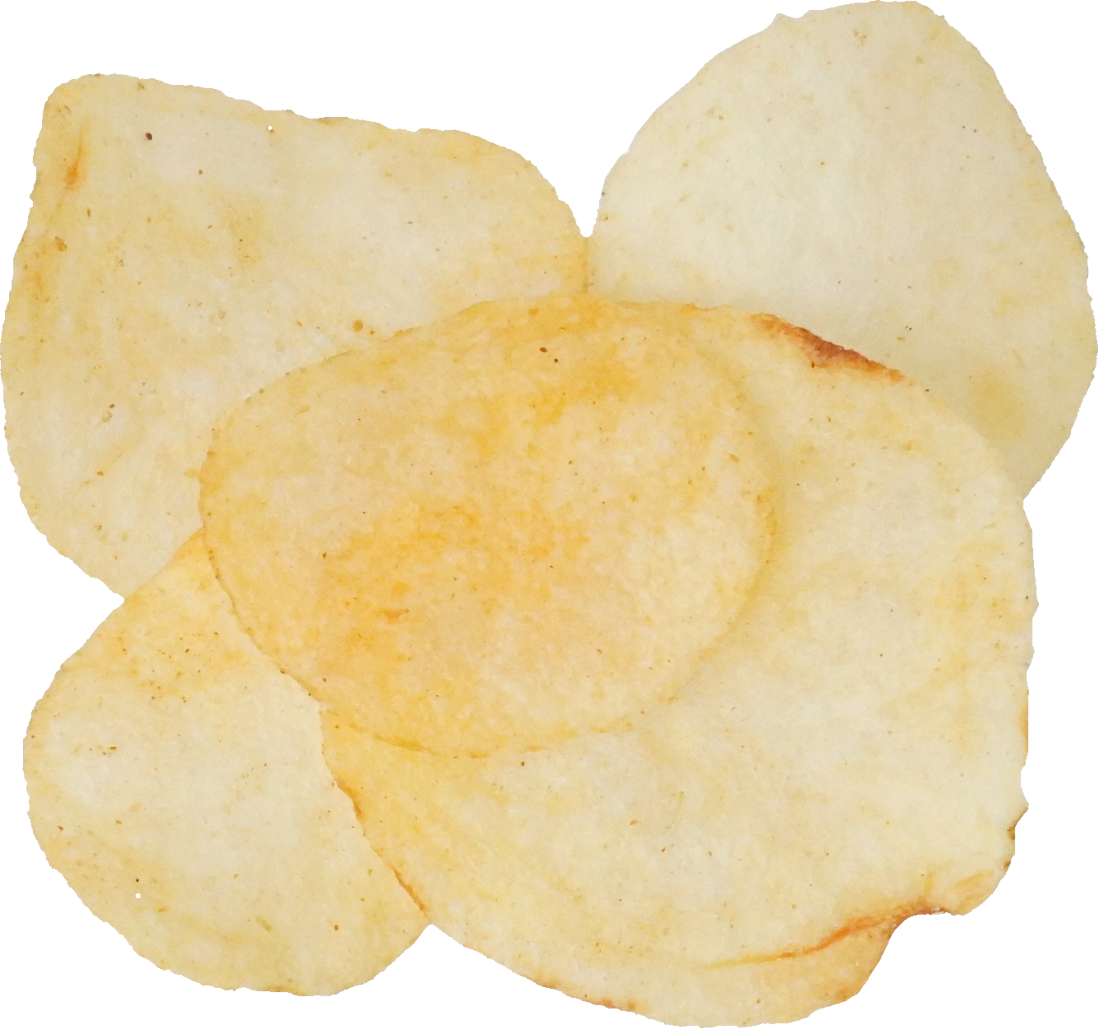 ポテトチップス（コンソメ）｜商用可フリー画像・背景透過