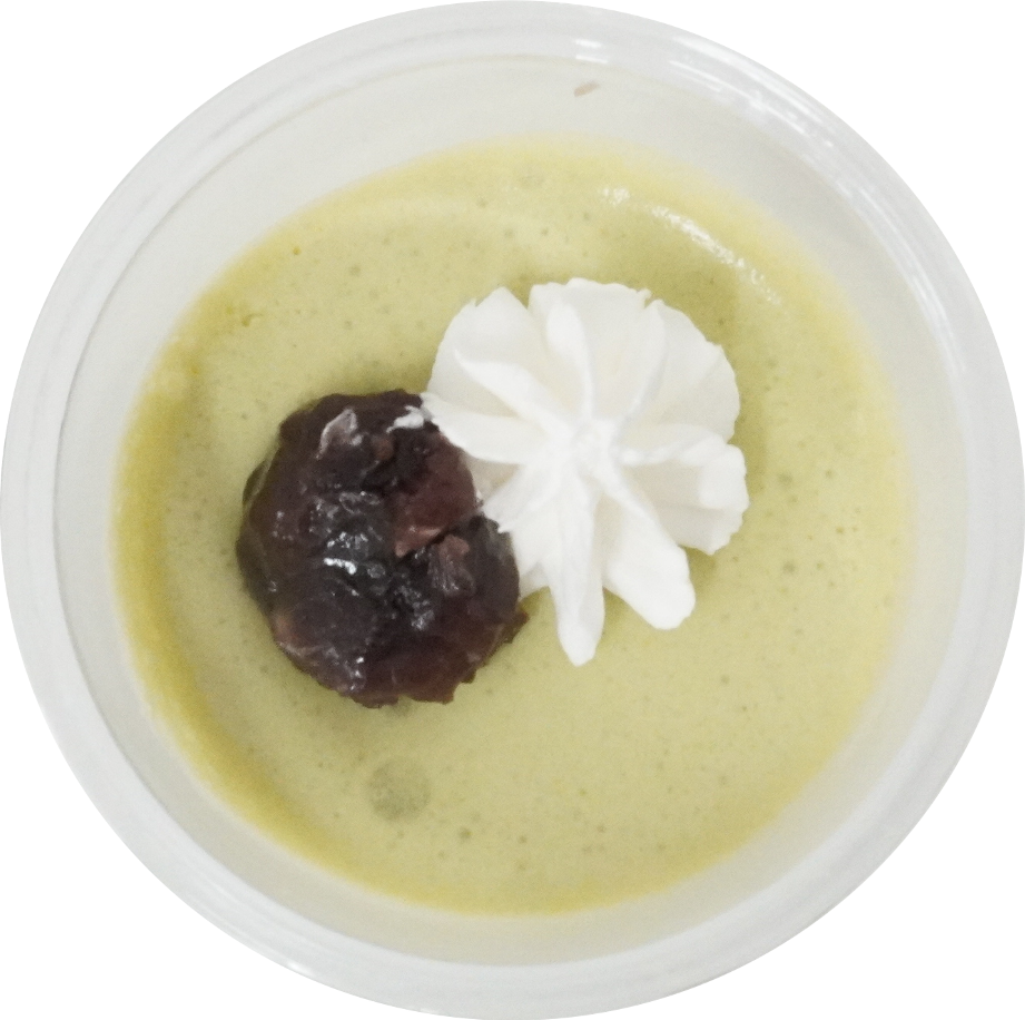 ムース（抹茶）｜商用可フリー画像・背景透過