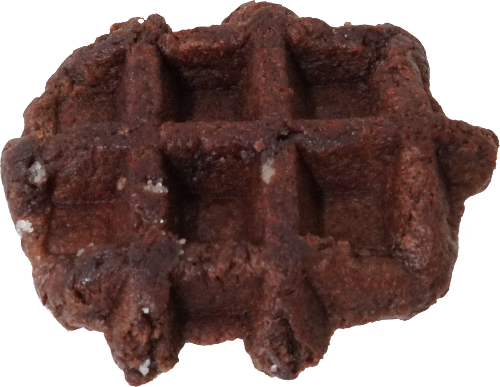 ワッフル（チョコ）｜商用可フリー画像・背景透過