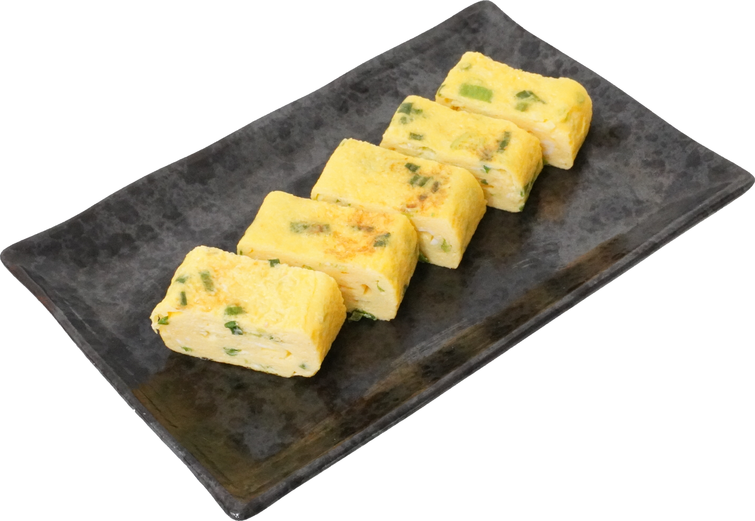 卵焼き（ねぎ）｜商用可フリー画像・背景透過