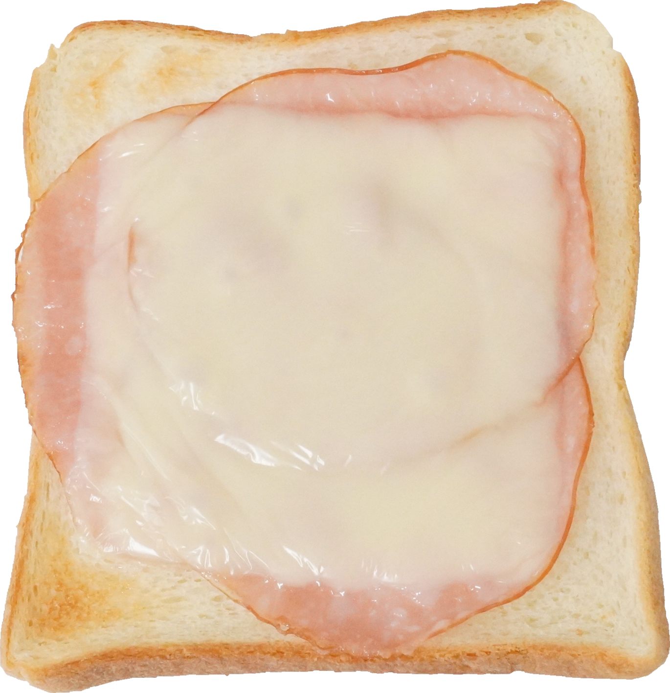 ハムチーズトースト｜商用可フリー画像・背景透過