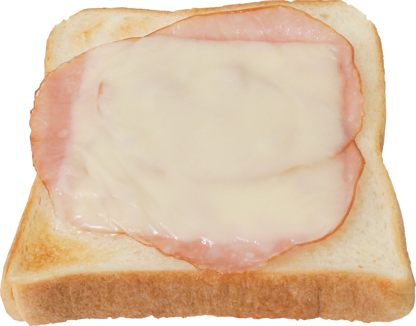 ハムチーズトースト｜商用可フリー画像・背景透過