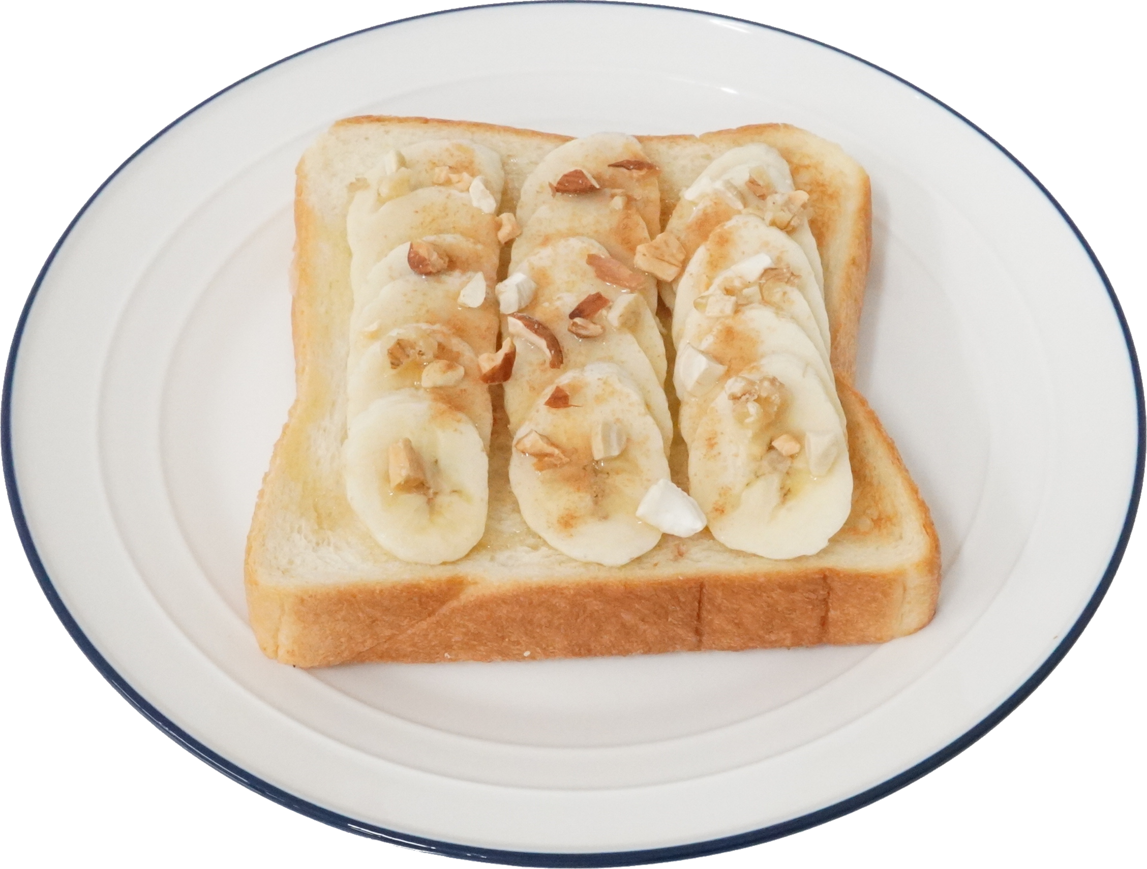 バナナトースト｜商用可フリー画像・背景透過