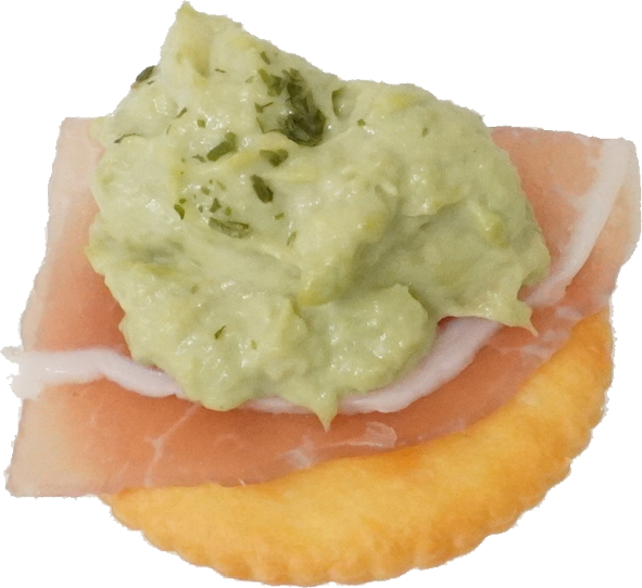 カナッペ（生ハムアボカド）｜商用可フリー画像・背景透過