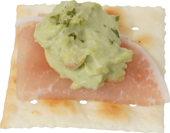 カナッペ（生ハムアボカド）｜商用可フリー画像・背景透過