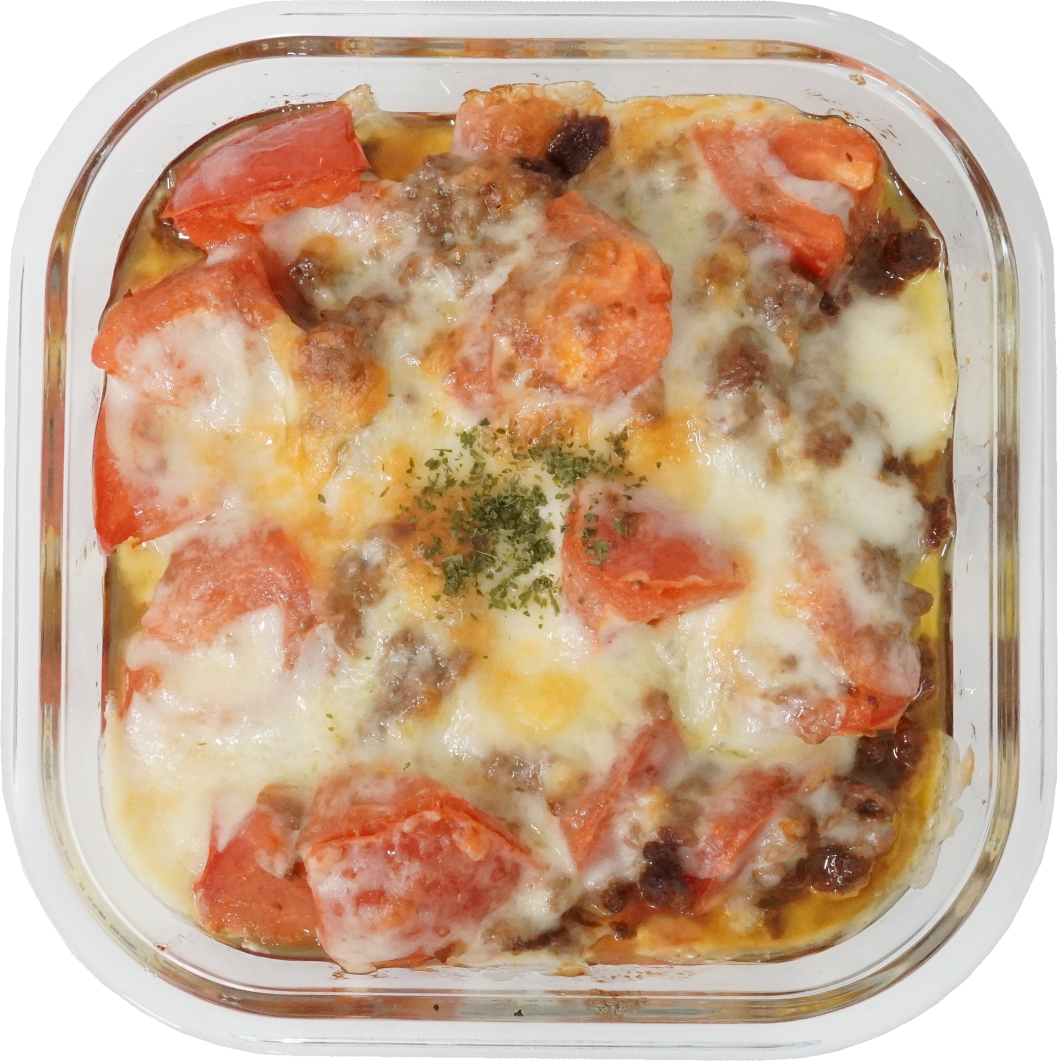 トマトのチーズみそ焼き｜商用可フリー画像・背景透過