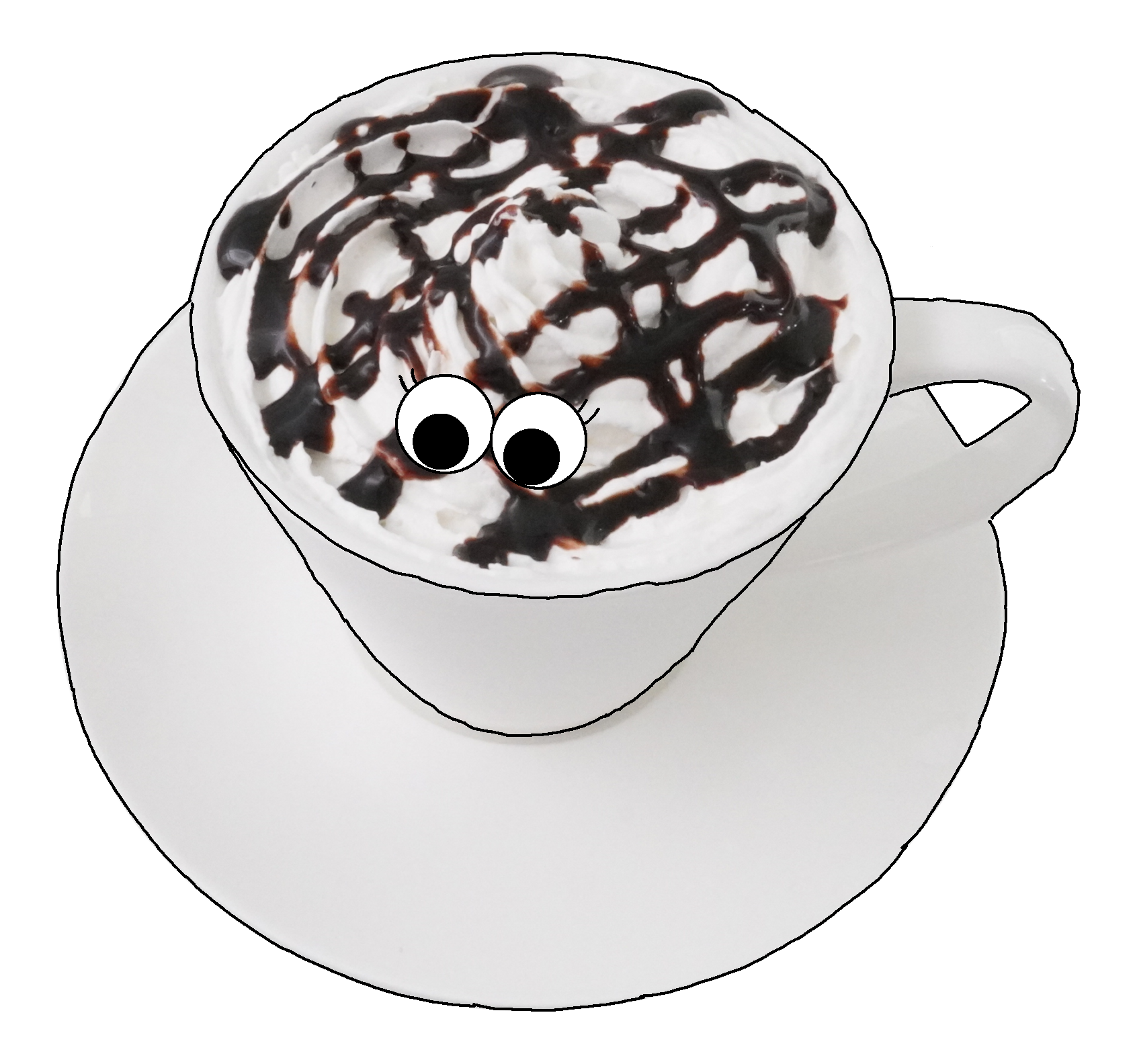 ウインナーコーヒーのイラスト｜商用可フリー画像・背景透過