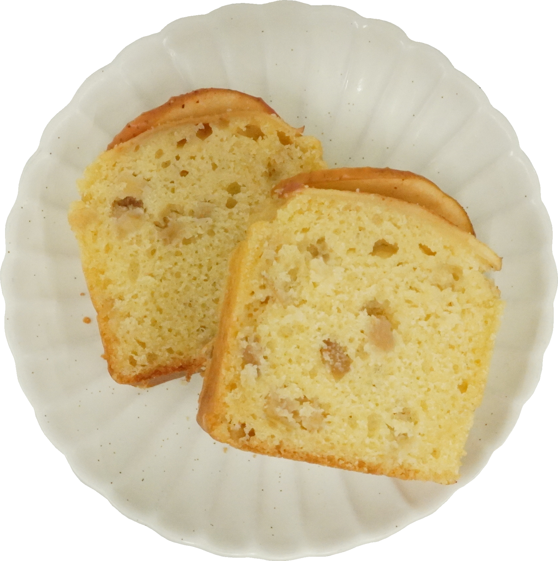 アップルシナモンパウンドケーキ｜商用可フリー画像・背景透過