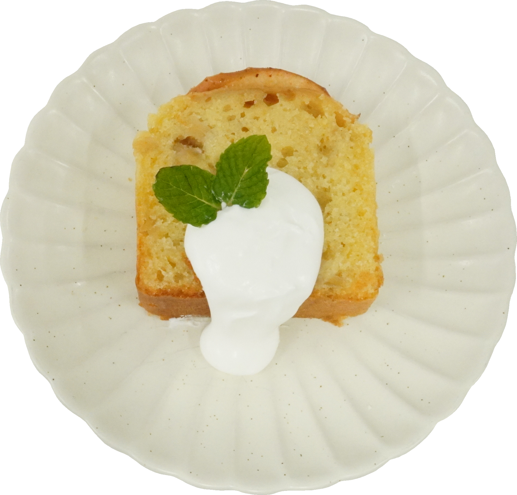 アップルシナモンパウンドケーキ｜商用可フリー画像・背景透過