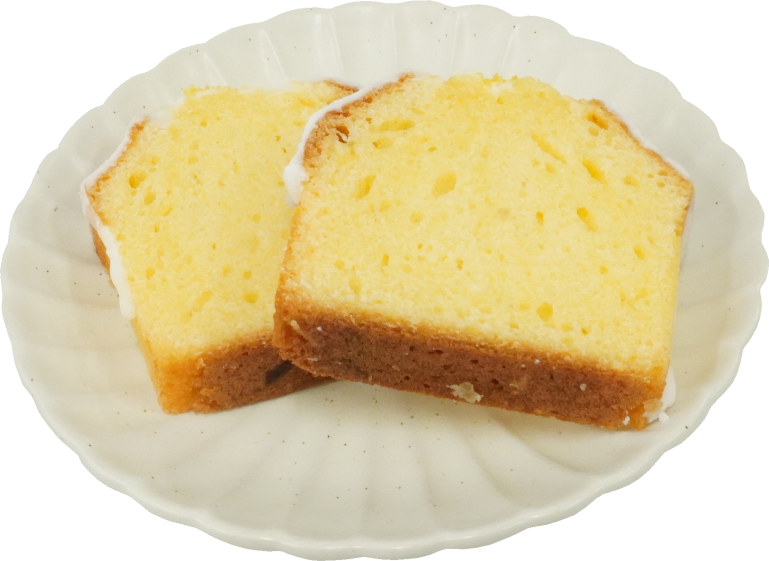 レモンのパウンドケーキ｜商用可フリー画像・背景透過