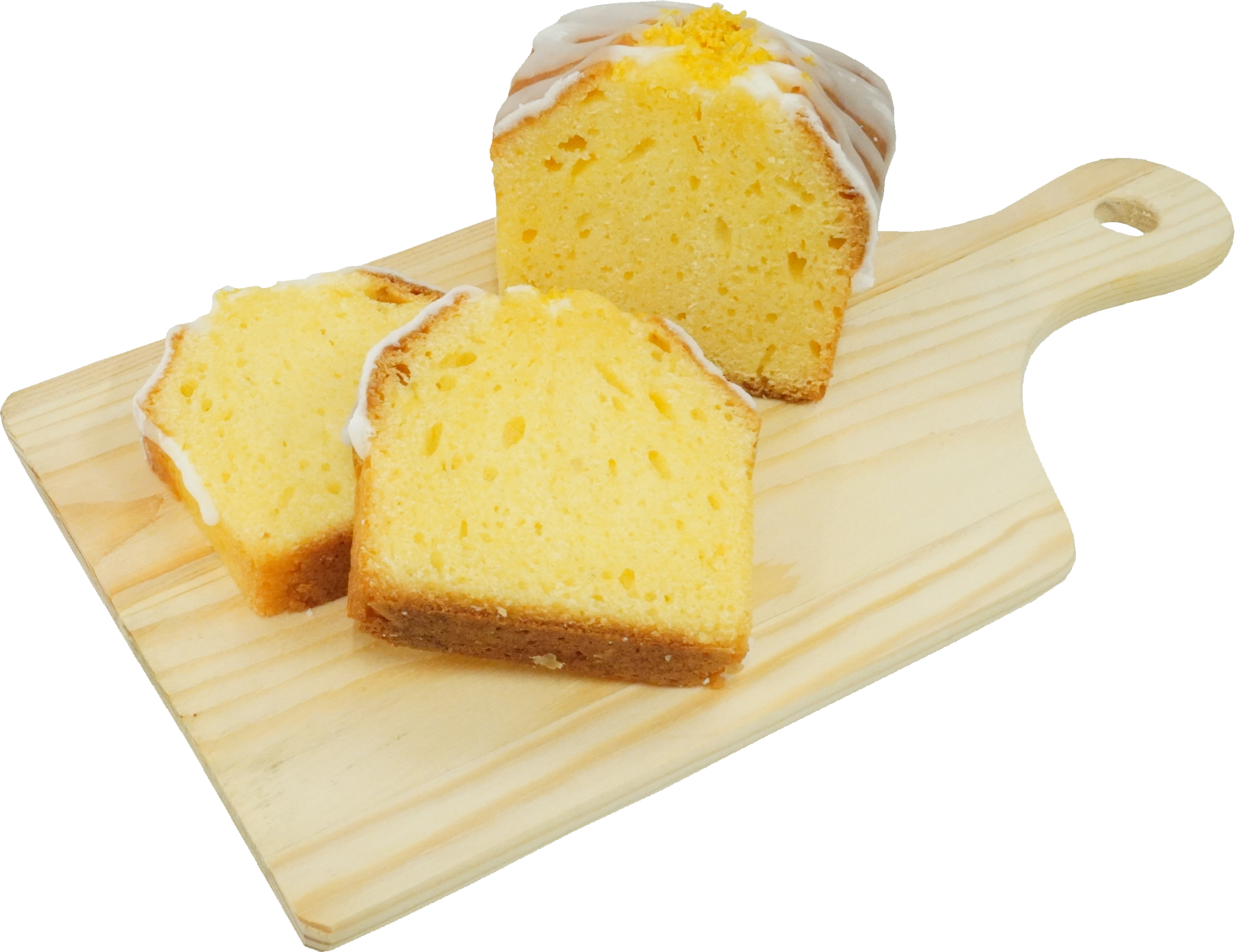 レモンのパウンドケーキ｜商用可フリー画像・背景透過