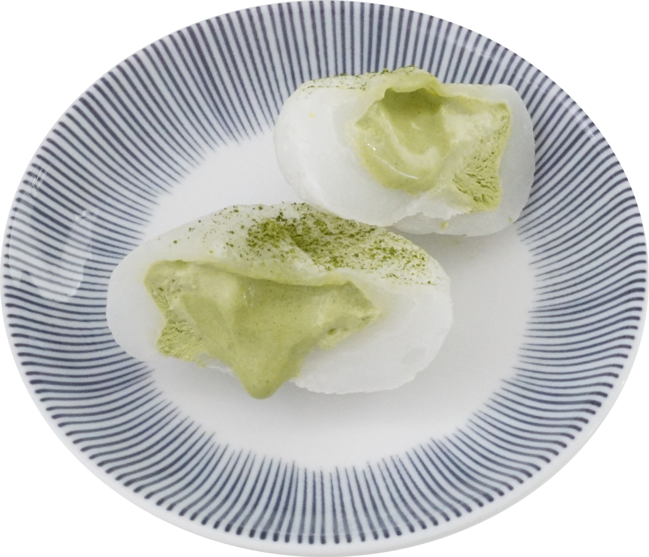 抹茶クリーム大福｜商用可フリー画像・背景透過