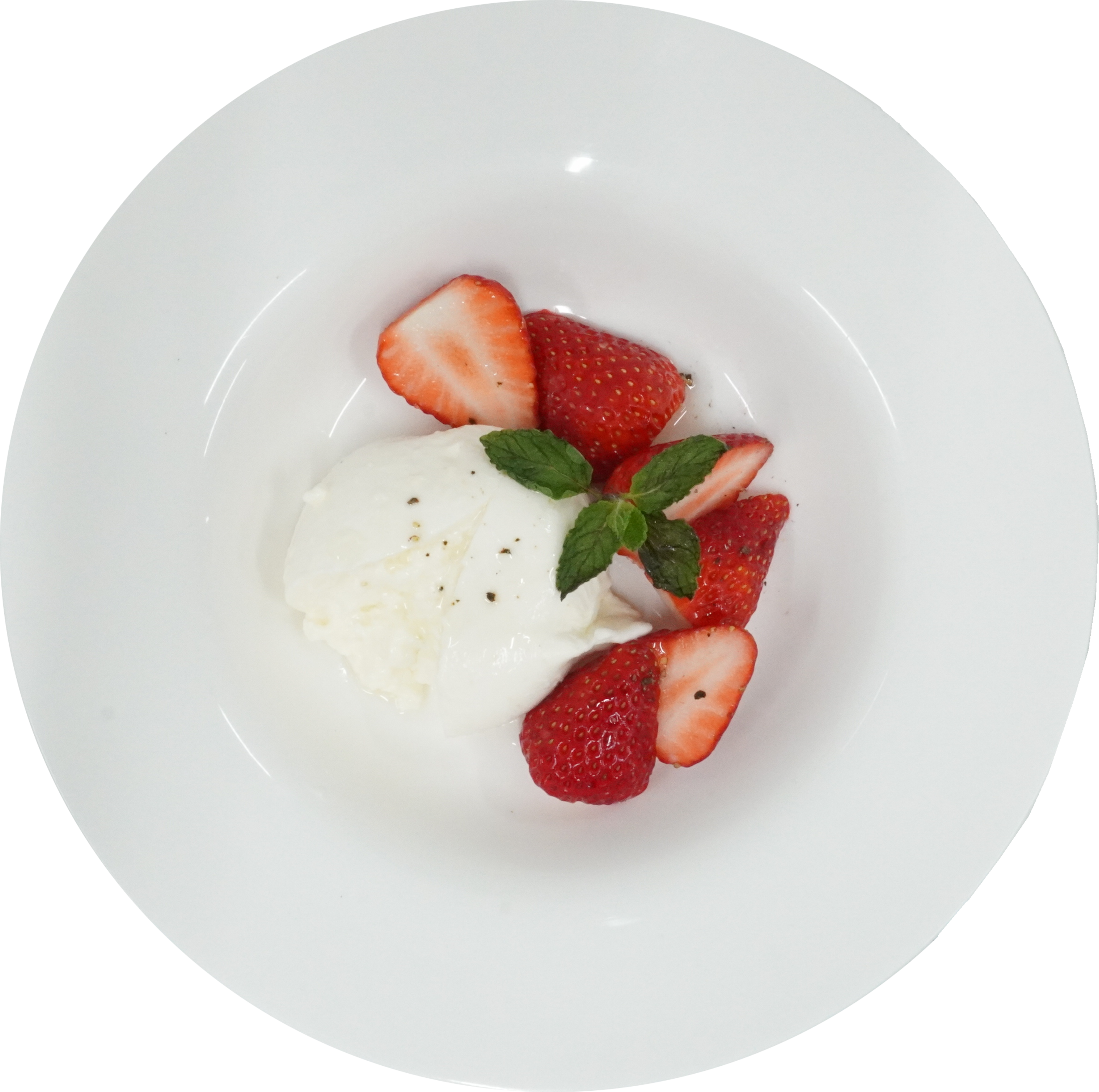 いちごのカプレーゼ｜商用可フリー画像・背景透過