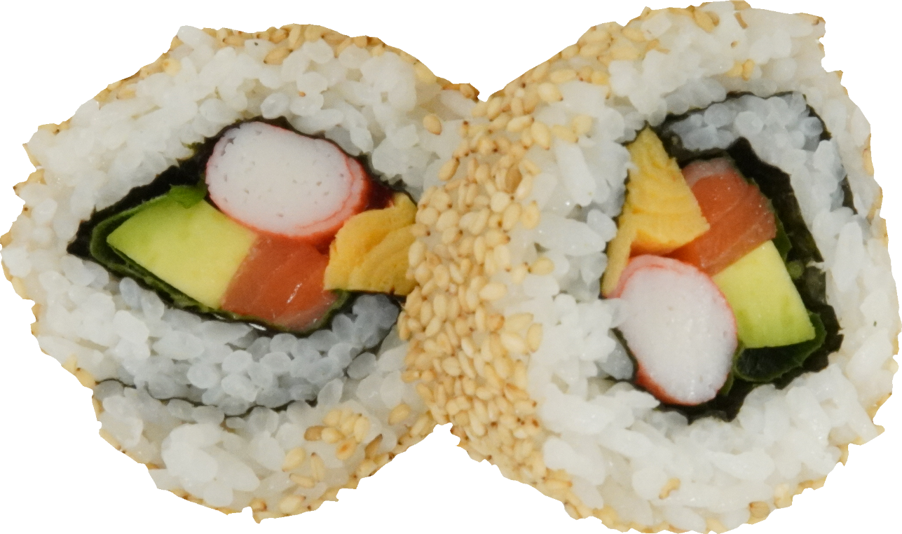 カリフォルニアロール｜商用可フリー画像・背景透過