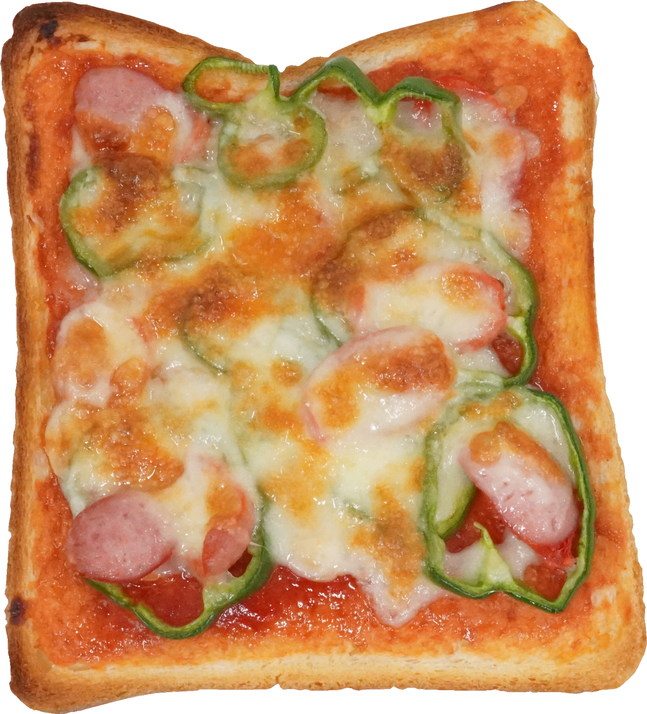 ピザトースト｜商用可フリー画像・背景透過