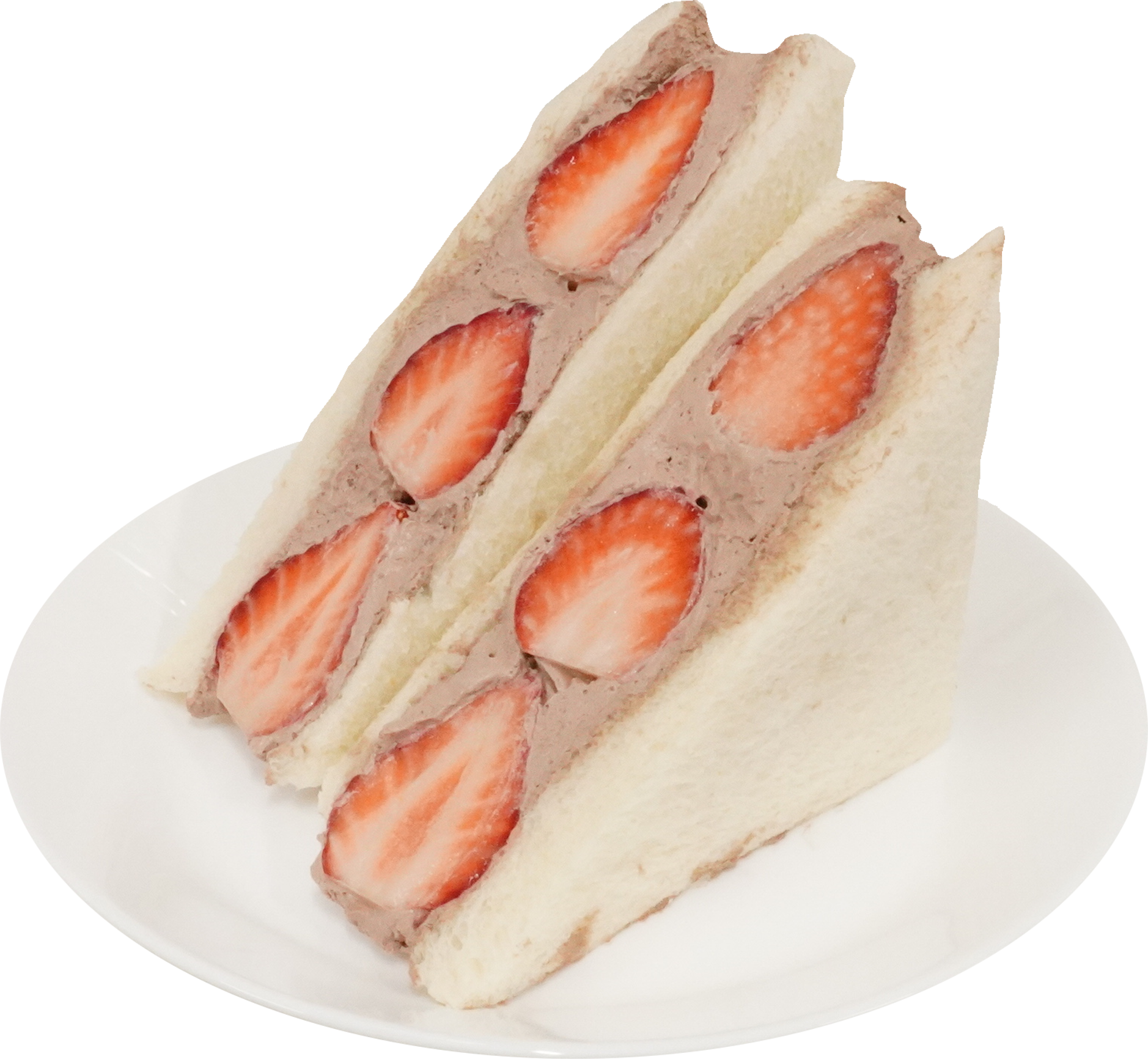 フルーツサンド（いちご）｜商用可フリー画像・背景透過