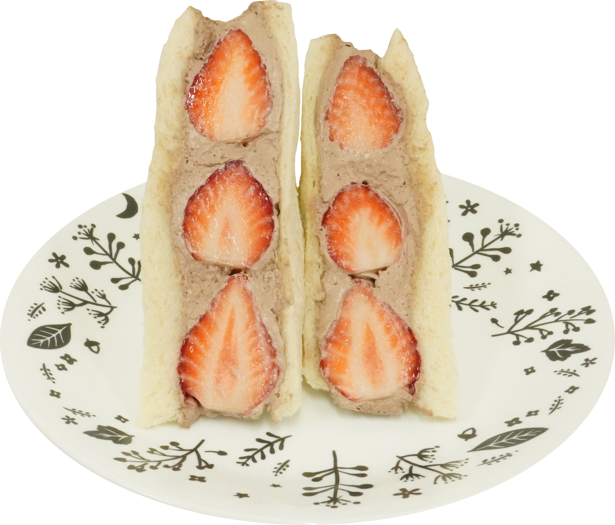 フルーツサンド（いちご）｜商用可フリー画像・背景透過