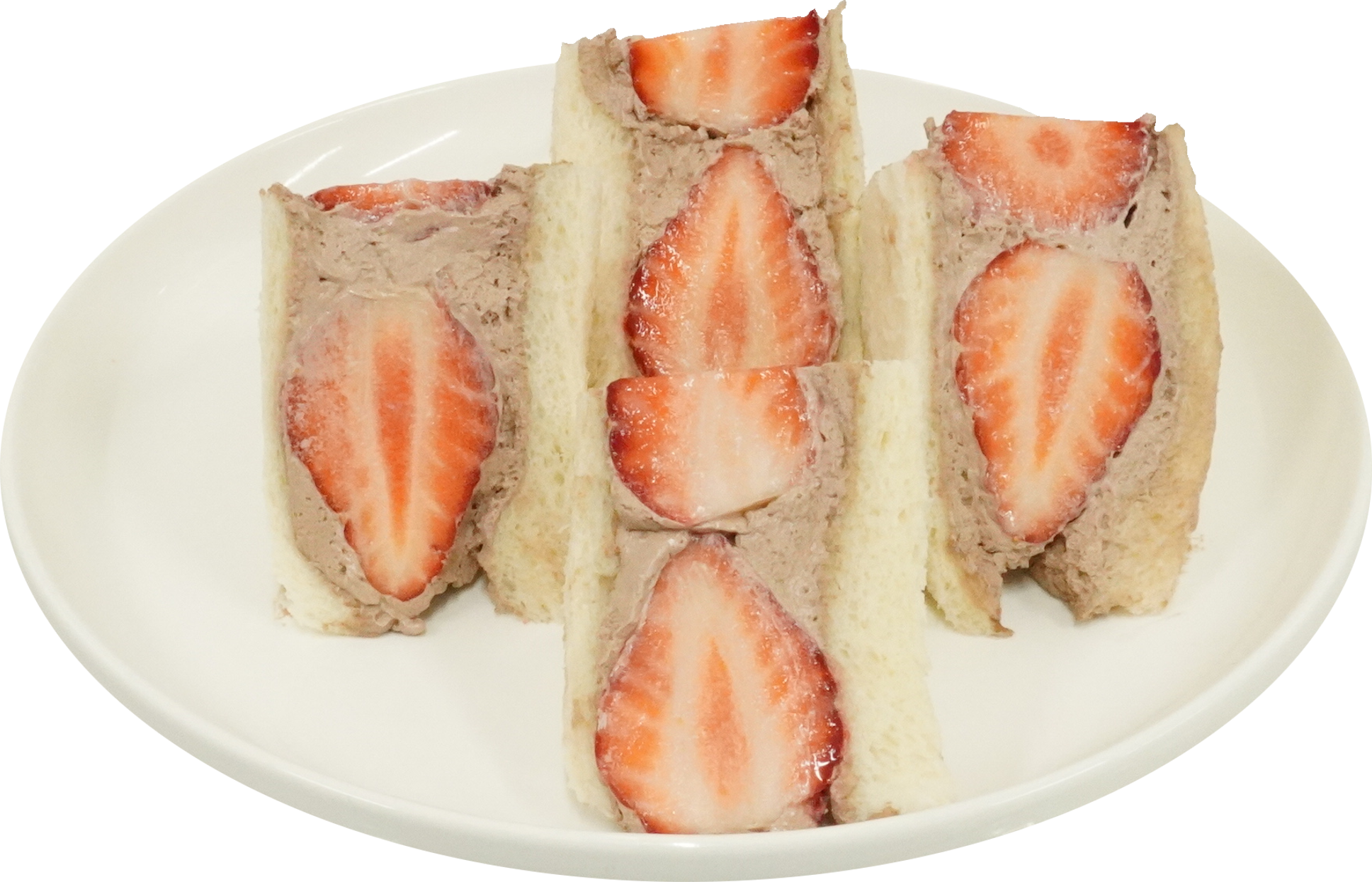 フルーツサンド（いちご）｜商用可フリー画像・背景透過