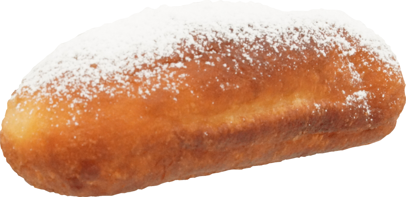 揚げパン（シュガー）｜商用可フリー画像・背景透過