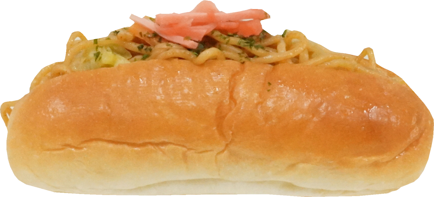 焼きそばパン｜商用可フリー画像・背景透過