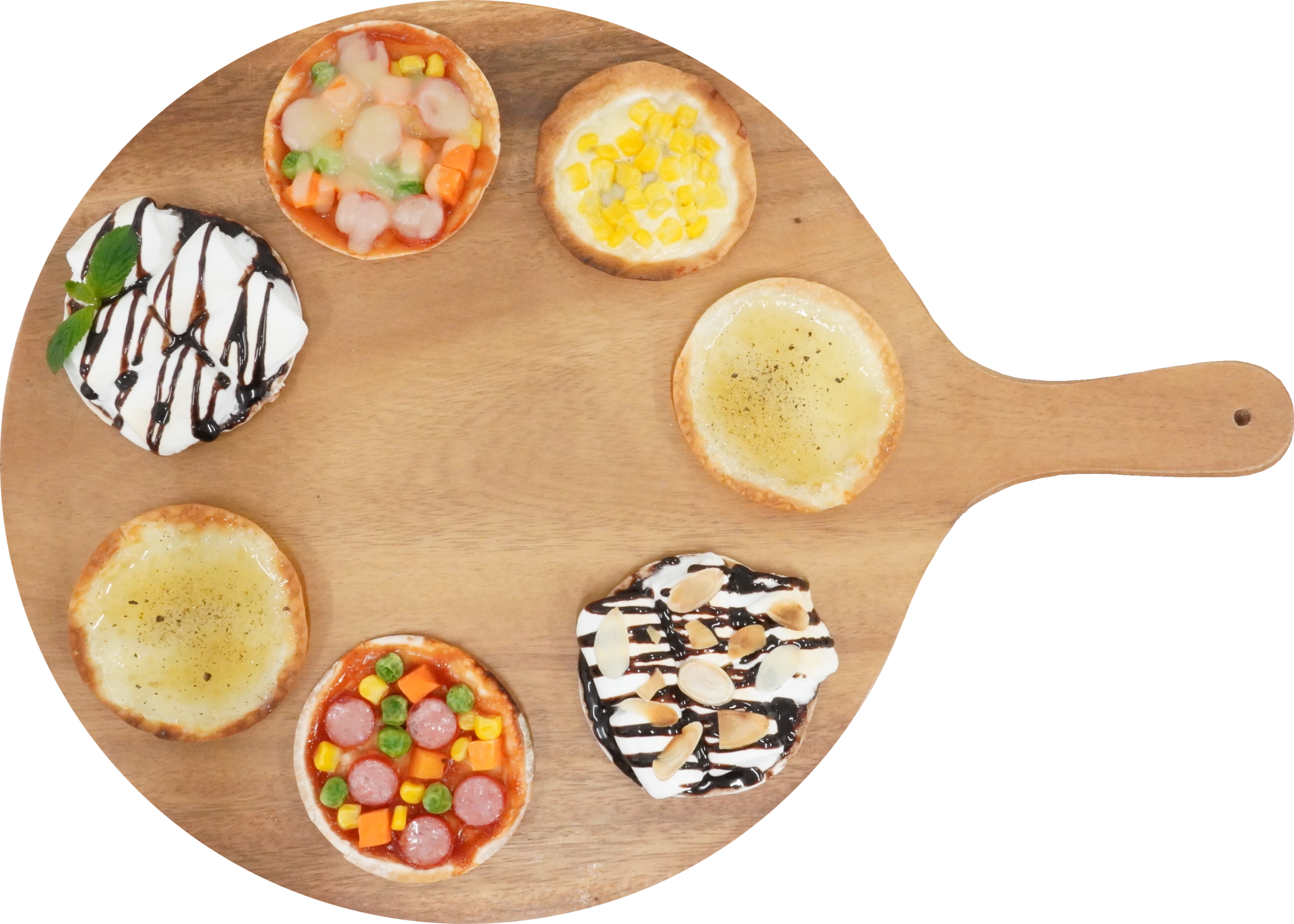 餃子の皮トースト｜商用可フリー画像・背景透過